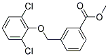 3-(2,6-DICHLORO-PHENOXYMETHYL)-BENZOIC ACID METHYL ESTER Struktur