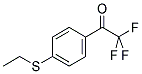 4'-ETHYLTHIO-2,2,2-TRIFLUOROACETOPHENONE Struktur