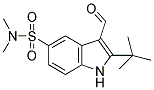 2-TERT-BUTYL-3-FORMYL-1H-INDOLE-5-SULFONIC ACID DIMETHYLAMIDE Struktur