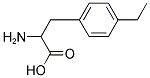 2-AMINO-3-(4-ETHYL-PHENYL)-PROPIONIC ACID Struktur