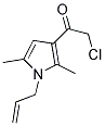 1-(1-ALLYL-2,5-DIMETHYL-1H-PYRROL-3-YL)-2-CHLORO-ETHANONE Struktur