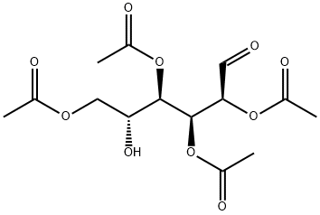 2,3,4,6-TETRA-O-ACETYL-D-MANNOPYRANOSE Struktur