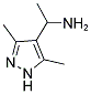 1-(3,5-DIMETHYL-1H-PYRAZOL-4-YL)ETHYLAMINE Struktur