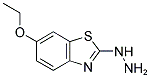 6-ETHOXY-2-BENZOTHIAZOLEHYDRAZINE Struktur