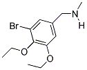 1-(3-BROMO-4,5-DIETHOXYPHENYL)-N-METHYLMETHANAMINE Struktur