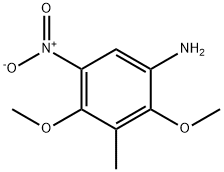 2,4-DIMETHOXY-3-METHYL-5-NITRO-PHENYLAMINE Struktur