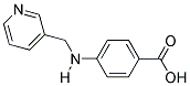 4-[(PYRIDIN-3-YLMETHYL)-AMINO]-BENZOIC ACID Struktur