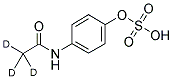 4-ACETAMINOPHEN-D3 SULFATE Struktur