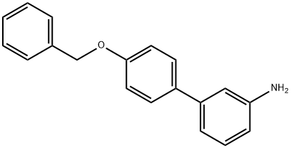 4'-BENZYLOXY-BIPHENYL-3-YLAMINE Struktur