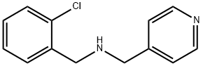 (2-CHLORO-BENZYL)-PYRIDIN-4-YLMETHYL-AMINE Struktur