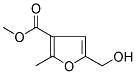 5-HYDROXYMETHYL-2-METHYL-FURAN-3-CARBOXYLIC ACID METHYL ESTER Struktur