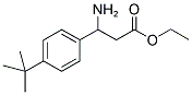 3-AMINO-3-(4-TERT-BUTYL-PHENYL)-PROPIONIC ACID ETHYL ESTER Struktur