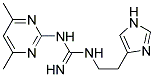 N-(4,6-DIMETHYLPYRIMIDIN-2-YL)-N'-[2-(1H-IMIDAZOL-4-YL)ETHYL]GUANIDINE Struktur