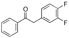 2-(3,4-DIFLUOROPHENYL)ACETOPHENONE Struktur