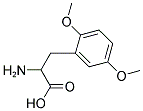 2-AMINO-3-(2,5-DIMETHOXY-PHENYL)-PROPIONIC ACID Struktur