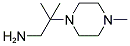 2-METHYL-2-(4-METHYL-PIPERAZIN-1-YL)-PROPYLAMINE Struktur