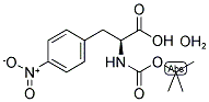 N-TERT-BUTOXYCARBONYL-4-NITRO-L-PHENYLALANINE, HYDRATE Struktur