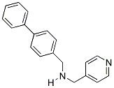 N-(1,1'-BIPHENYL-4-YLMETHYL)-N-(PYRIDIN-4-YLMETHYL)AMINE Struktur