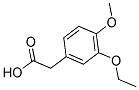 (3-ETHOXY-4-METHOXYPHENYL)ACETIC ACID Struktur