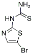 N-(5-BROMO-1,3-THIAZOL-2-YL)THIOUREA Struktur