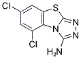 5,7-DICHLORO[1,2,4]TRIAZOLO[3,4-B][1,3]BENZOTHIAZOL-3-AMINE Struktur