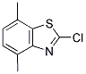 2-CHLORO-4,7-DIMETHYL-1,3-BENZOTHIAZOLE Struktur