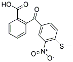 2-[4-(METHYLTHIO)-3-NITROBENZOYL]BENZOIC ACID Struktur