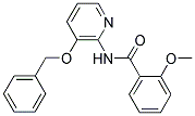 (2-METHOXYPHENYL)-N-(3-(PHENYLMETHOXY)(2-PYRIDYL))FORMAMIDE Struktur