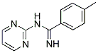 4-METHYL-N-PYRIMIDIN-2-YLBENZENECARBOXIMIDAMIDE Struktur