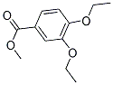 3,4-DIETHOXYBENZOIC ACID METHYL ESTER Struktur