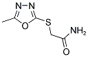 2-[(5-METHYL-1,3,4-OXADIAZOL-2-YL)SULFANYL]ACETAMIDE Struktur