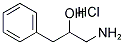 1-AMINO-3-PHENYL-PROPAN-2-OL HYDROCHLORIDE Struktur