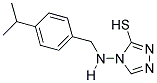 4-((4-ISOPROPYLBENZYL)AMINO)-4H-1,2,4-TRIAZOLE-3-THIOL Struktur