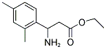 3-AMINO-3-(2,4-DIMETHYL-PHENYL)-PROPIONIC ACID ETHYL ESTER Struktur