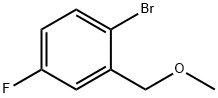 1-BROMO-4-FLUORO-2-(METHOXYMETHYL) BENZENE Struktur