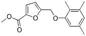 5-(2,3,5-TRIMETHYL-PHENOXYMETHYL)-FURAN-2-CARBOXYLIC ACID METHYL ESTER Struktur