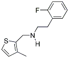 2-(2-FLUOROPHENYL)-N-((3-METHYLTHIEN-2-YL)METHYL)ETHANAMINE Struktur