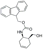 FMOC-(+/-)-CIS-2-HYDROXYMETHYL-4-CYCLOHEXENYL-1-AMINE Struktur