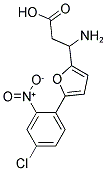 3-AMINO-3-[5-(4-CHLORO-2-NITRO-PHENYL)-FURAN-2-YL]-PROPIONIC ACID Struktur