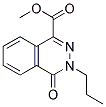 4-OXO-3-PROPYL-3,4-DIHYDRO-PHTHALAZINE-1-CARBOXYLIC ACID METHYL ESTER Struktur