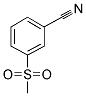 3-(METHYLSULFONYL)BENZONITRILE Struktur