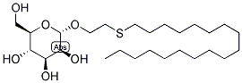 1-O-[(2-OCTADECYLTHIOETHYL)-(ALPHA-D-MANNOPYRANOSIDE)] Struktur