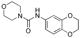 N-(2,3-DIHYDRO-1,4-BENZODIOXIN-6-YL)-4-MORPHOLINECARBOXAMIDE Struktur