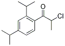 2-CHLORO-1-(2,4-DIISOPROPYL-PHENYL)-PROPAN-1-ONE Struktur