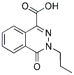 4-OXO-3-PROPYL-3,4-DIHYDRO-PHTHALAZINE-1-CARBOXYLIC ACID Struktur