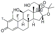 FLUOCINOLONE ACETONIDE, [1,2-3H] Struktur