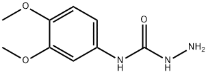 N-(3,4-DIMETHOXYPHENYL)-1-HYDRAZINECARBOXAMIDE Struktur