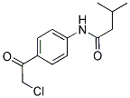 N-[4-(2-CHLORO-ACETYL)-PHENYL]-3-METHYL-BUTYRAMIDE Struktur