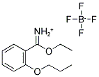 ETHYL (2-PROPOXY)BENZIMIDATE, HYDROTETRAFLUOROBORIDE Struktur