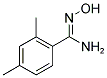 N-HYDROXY-2,4-DIMETHYL-BENZAMIDINE Struktur